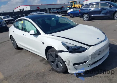 2021 Tesla Model 3 Long Range Dual Motor All-Wheel Drive из США, поврежденный, VIN 5YJ3E1EB8MF032832